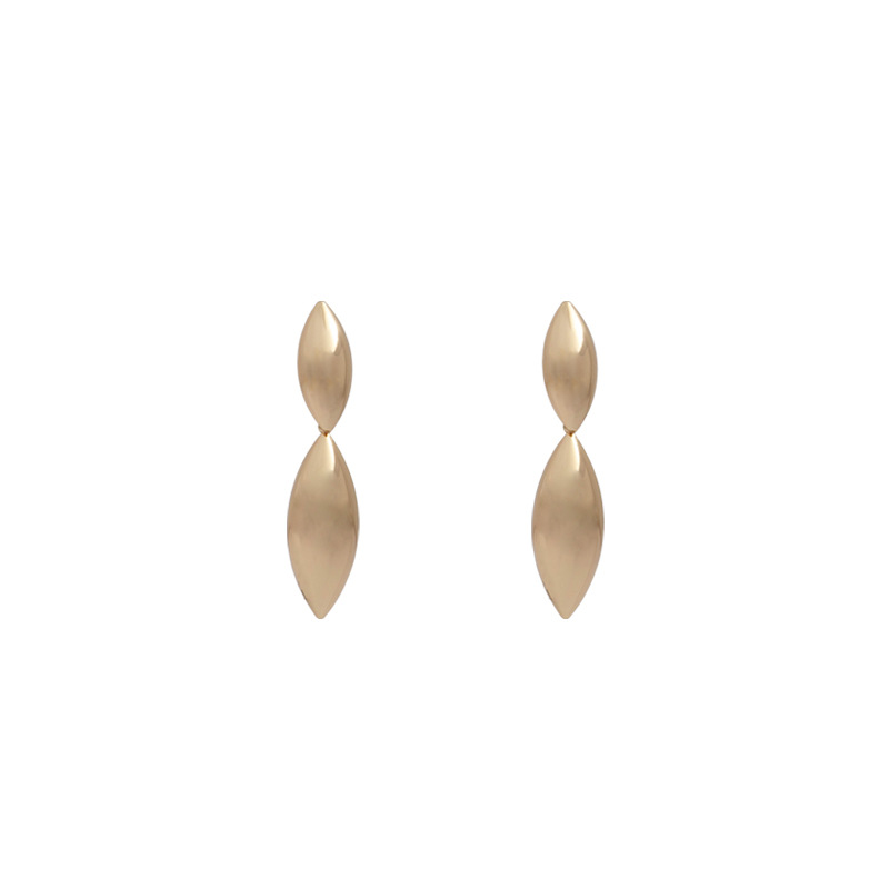 16g Weight Drop Earrings Classification 1 Pair Quantity Daily Occasion Iron Material Geometric Pattern Women's Gender Plating Design Simple Style Style 1 Pair Simple Style Geometric Plating Iron Drop Earrings 8