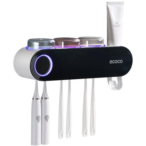 ecoco toothbrush sterilizer smart sterilization brushing cup wall-mounted electric tooth cup rack shelf storage rack