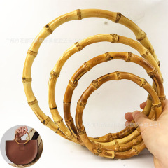 diy バッグ竹ハンドル竹製品荷物アクセサリー竹ハンドル木製ハンドルアクセサリー竹ハンドルリング