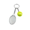 Metal tennis keychain, set, pendant, sports souvenir, Birthday gift