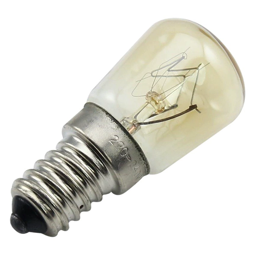 T22-15W T25-25W высокая температура 300 градусов пищевой E14 лампа для духовки патрон лампы для духовки лампа