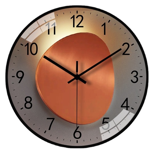 12-inch 30cm minimalist personalized silent wall clock creative fashionable home living room clock decorative timepiece wholesale