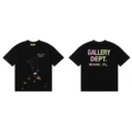 Splatter Graffiti Black 6053