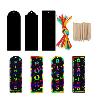 Cross-border factory children's colorful scratch egg graffiti Easter special-shaped scratch color hand-painted scratch paper wholesale