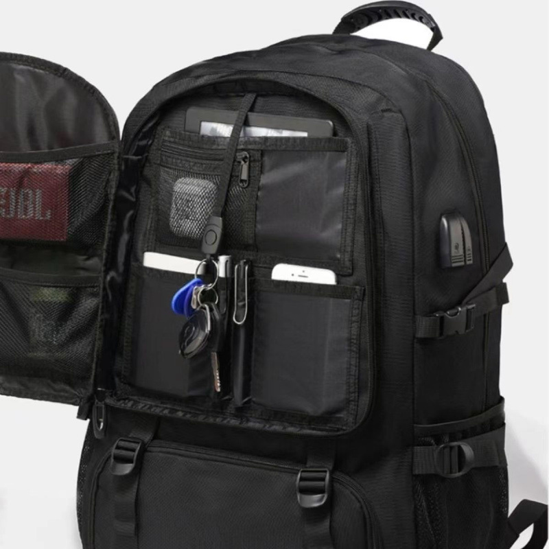 Mochila para hombre Mochila de viaje al aire libre Equipaje de gran capacidad Bolsa de montañismo Bolsa impermeable de ocio para viajes de negocios