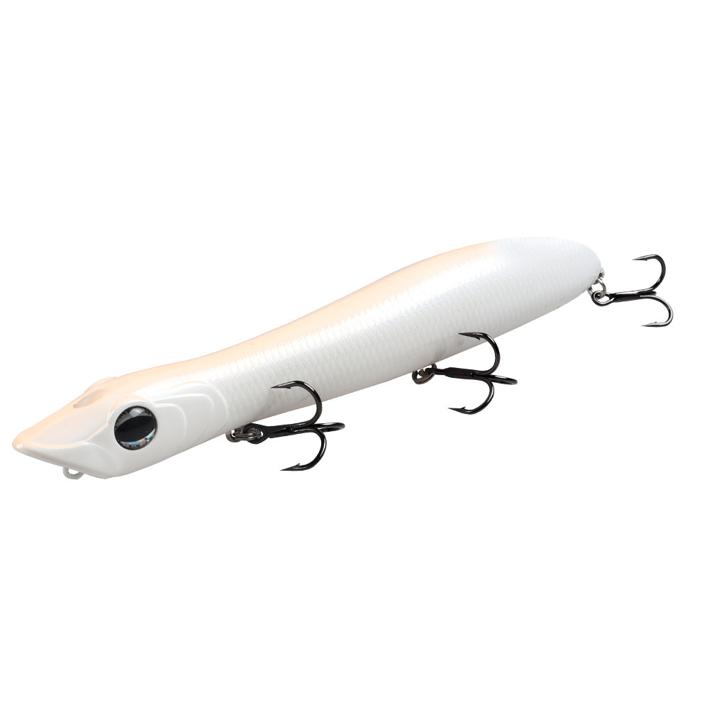 Luya cebo transfronterizo 125mm17.5g onda escalada cebo flotante cebo duro Popper cabeza de serpiente flotante Luya cebo