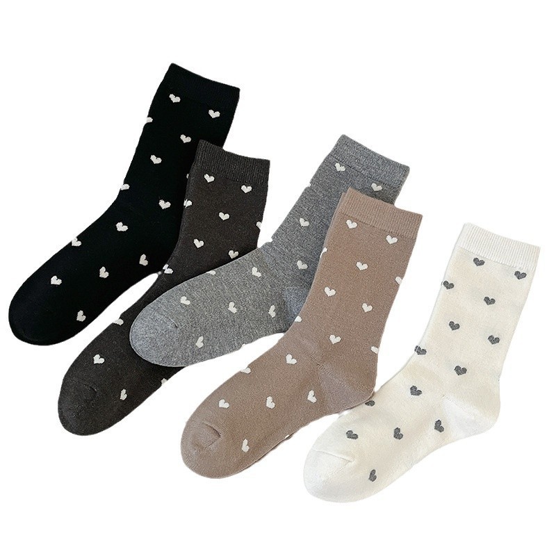 Nuevas calcetines de mujer de primavera y otoño, estilo japonés y coreano de moda, calcetines de lana, calcetines de lana