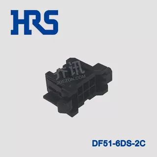 HRS����DF51-6DS-2Cԭװ2mm�����ȫ������·�嵽���½�ͷ6PIN