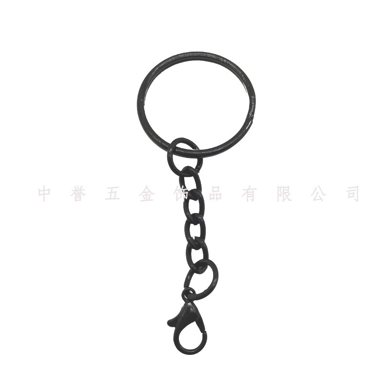 カラー塗装のキーホルダーは、チェーンをねじってロブスターを回してキャンディー色のアイデアdiyアクセサリーのキーホルダーを掛けます|undefined