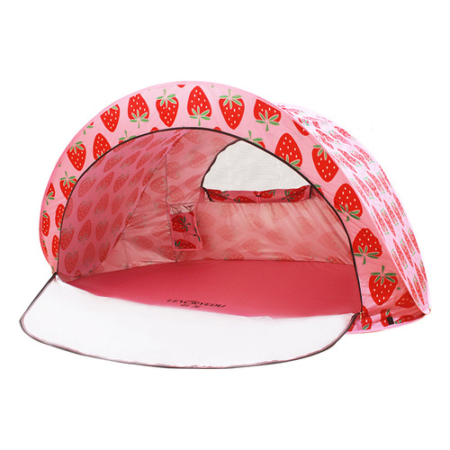 Fully automatic beach outdoor tent for 3-4 people, quick opening, quick opening, simple sunshade, sun protection, fishing park leisure tent