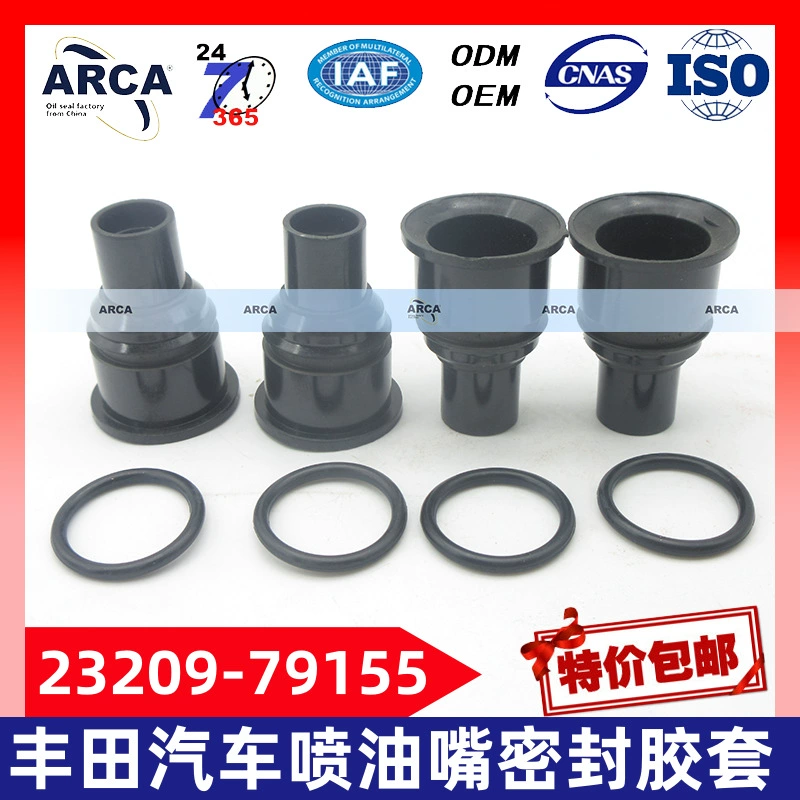 23209-79155 для Toyota Sea Lion 2TR впрыска топлива впрыска резиновая втулка впрыска топлива уплотнительная резиновая втулка