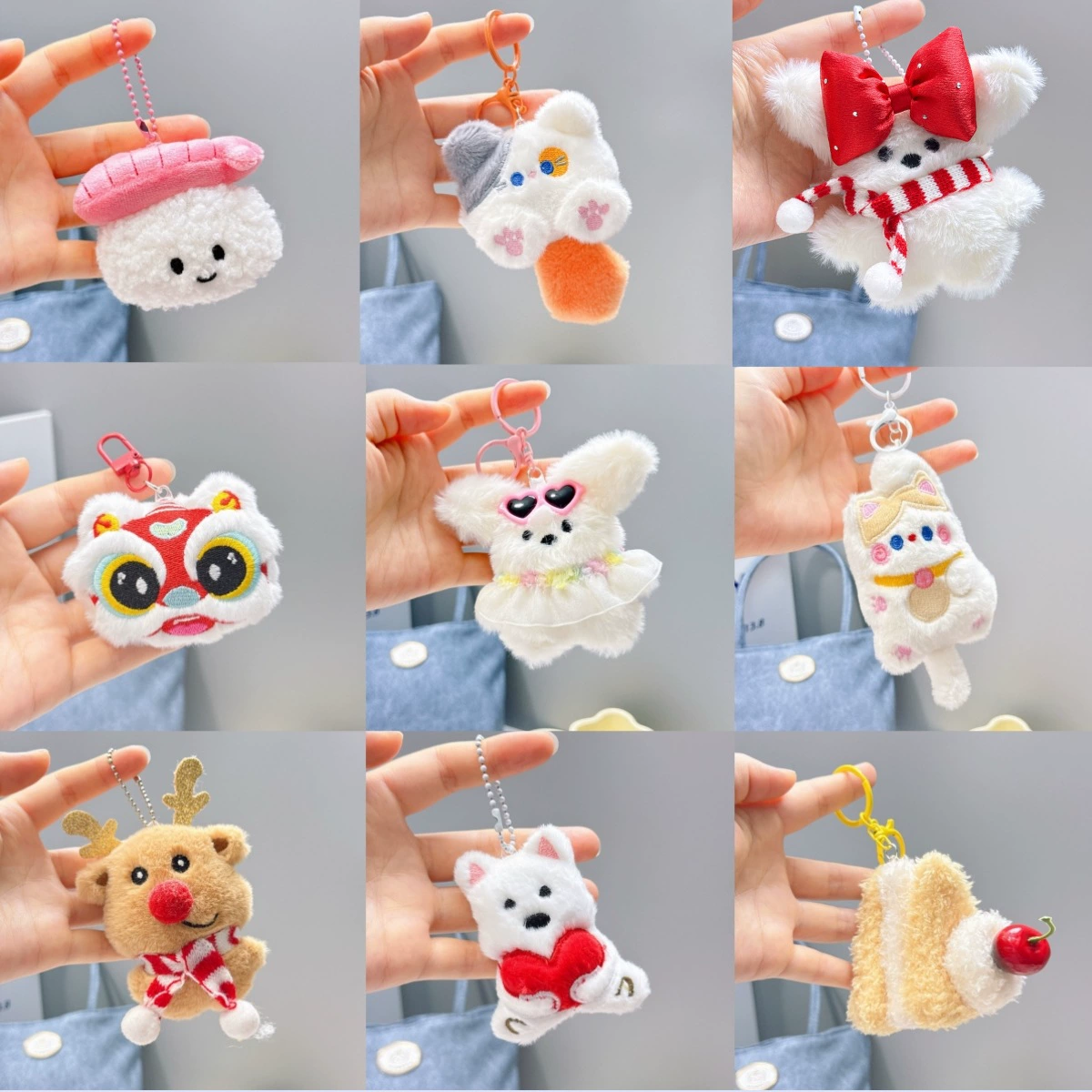 Плюшевая подвеска для мультфильма, кукла, украшение для сумки, подарок на день рождения