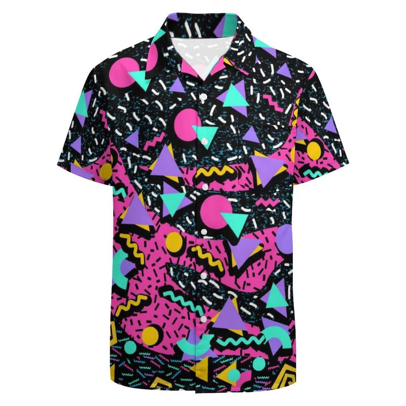 2025 New Foreign Trade Men's Shirt Set Beach Style Summer Hawaiian Casual Floral Shirt
