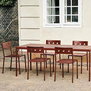 All-Aluminum Simple Outdoor Leisure Courtyard Tables and Chairs for Outdoor Balconies, Open-Air Cafes, Milk Tea Shops, and Garden Tea Tables and Chairs