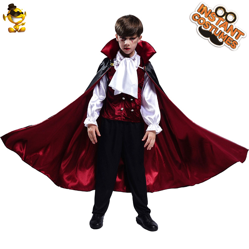 Transfronterizo de Halloween niño vampiro traje Cosplay fantasma Festival traje
