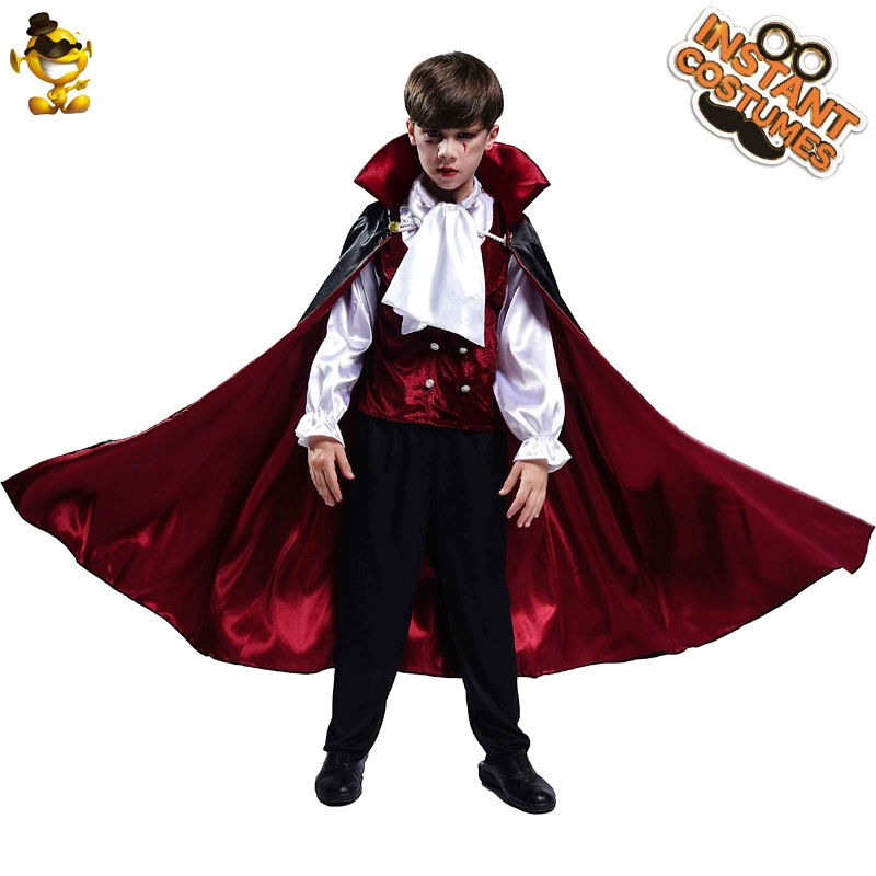 Границ Halloween Новорожденный мальчик вампир костюм косплей призрачный фестиваль костюм
