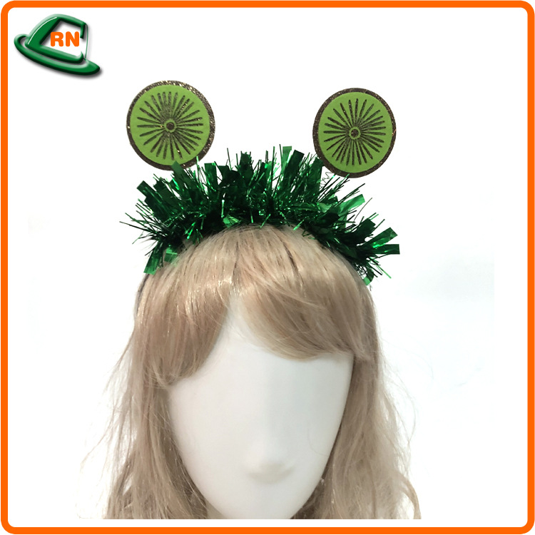 Lerner artesanía nuevo original Hawaiano fruta tocado kiwi fruta diadema partido diadema kiwi accesorios para el cabello
