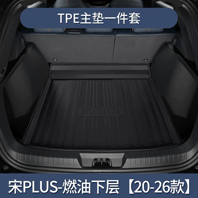 Trunk Mat: Accessories Trunk Mat - byd-song-plus-fuel-versionlower-layer-main-pad-20-26-models-only3d-three-dimensional-high-edge-10090