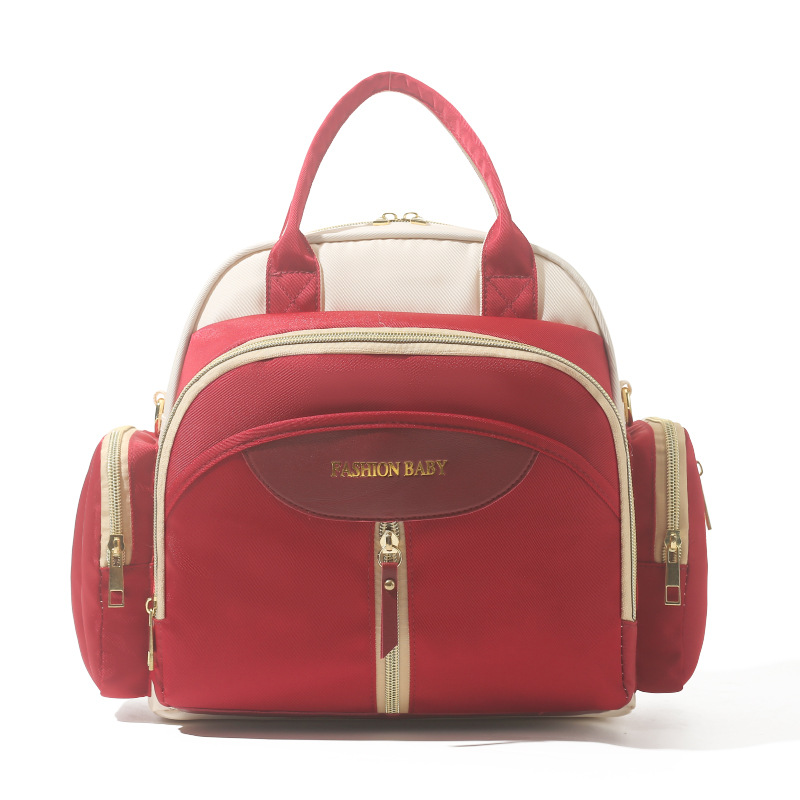 Nueva bolsa de doble hombro simple de gran capacidad de separación seca y húmeda bolsa de almacenamiento de leche para salir bolsa de mano de madre aislante