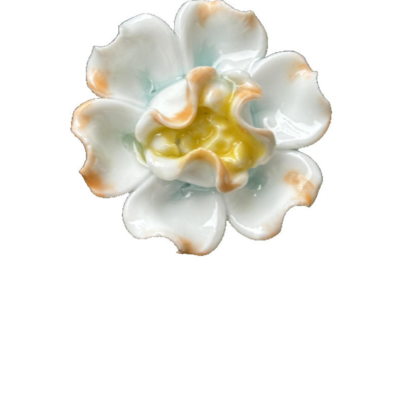 景德镇高温手工陶瓷花朵批发花瓶装饰花束送女友礼物|undefined