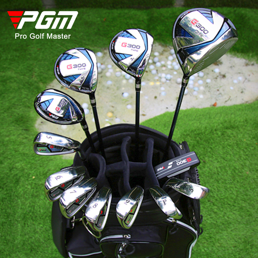 Bộ gậy golf nam PGM G300 12 món (gỗ titan số 1, sắt thép không gỉ) kèm túi đựng — MTG025 [Que carbon] 12 chiếc túi bóng kính thiên văn, MTG025 [Que carbon] 12 túi bóng kính thiên văn cấp R, MTG025 [thanh thép] 12 gói bóng kính thiên văn Thống Trị, MTG025 [thanh carbon] 12 S cấp với túi bóng tiêu chuẩn