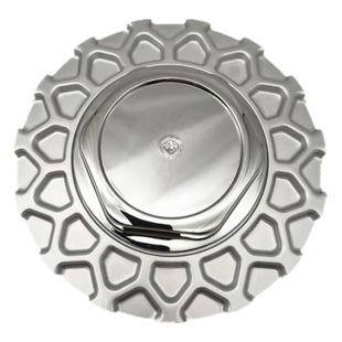 Car modification wheel hub center cover silver large plate cover Lotus wheel cover outer diameter 157MM clip 52MM card type