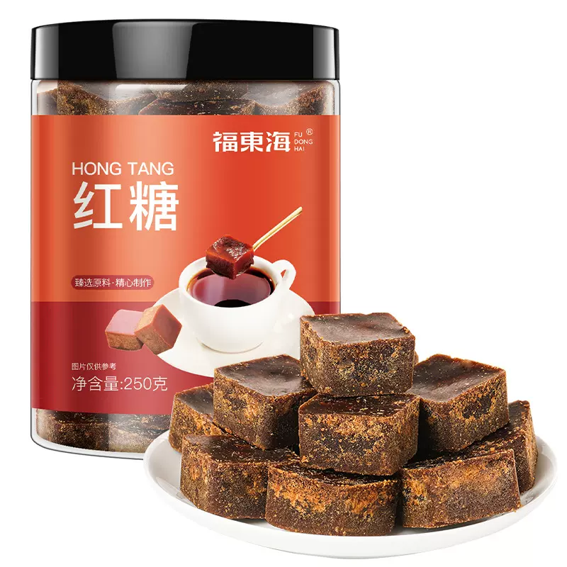 福东海红糖250g广西产一级红糖女性经期大姨妈煮姜茶暖身泡水批发
