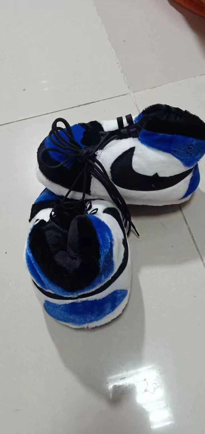 Тапочки Air Jordan демисезонные комфортные тёплые, размеры 36–44, тканевая или кожаная подошва