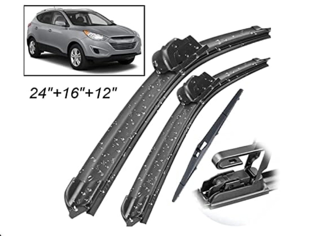 Suitable for Hyundai Tucson MK2 Ix35 2010-2015 wiper wiper front and rear wiper blade suit