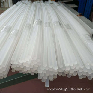 Pvdf Rod New Material Polyvinylene Pvdf Board Polyethylene Pctfe Rod Translucent Three Fluoride Rod