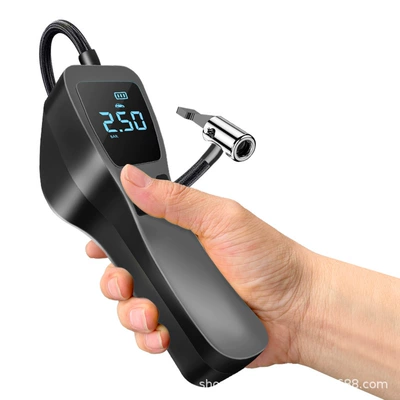 Car Inflator Pump Integrated | Hava nasosu - a7-2-black-74v-wireless-lcd-charging-model
