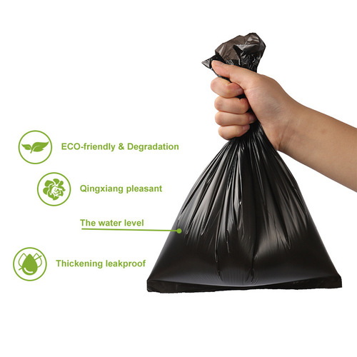 Degradable Pet Waste Bags, Convenient Pickup Bags, Black Biodegradable Dog Poop Bags, Pet Supplies