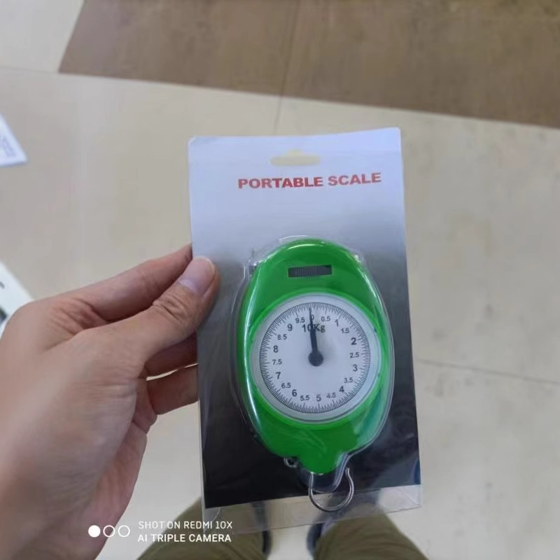 5kg escala portátil escala de resorte escala de equipaje escala gancho escala expreso escala mecánica