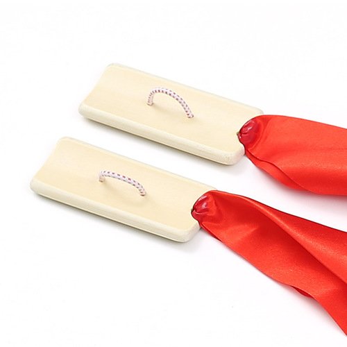 Children's red silk allegro beginner's entry professional eloquence for primary school students kindergarten bamboo board adult special soundboard