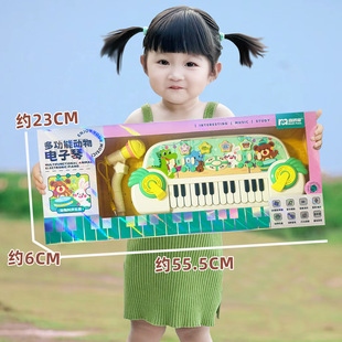 Children's Educational Toys Large Electronic Keyboard Multi-Functional Simulation Piano Instrument Early Education School Institution Gifts Wholesale