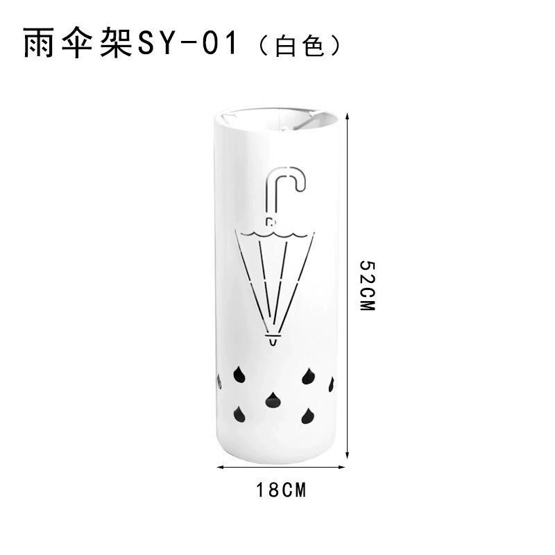 Umbrella, storage system for home use with umbrella holder for commercial use, drying rack