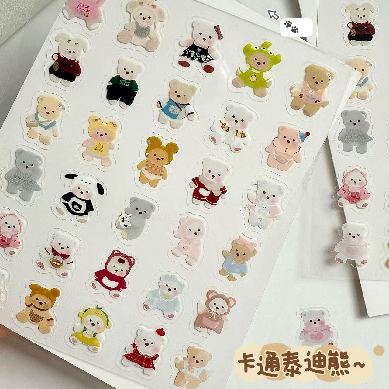 Cartoon cute transparent high quality pen for students