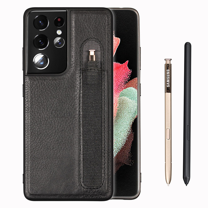 Cross mirror hot sale for samsung S21U phone case samsung S21U stylus pen bag mobile phone protective case