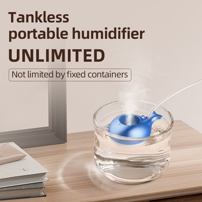 Manufacturer's Whale Humidifier, Bedroom Home Silent Mini Air Humidifier, Small Desktop Atomizer, Cross-Border Wholesale Manufacturer's Whale Humidifier, Bedroom Home Silent Mini Air Humidifier, Small Desktop Atomizer, Cross-Border Wholesale