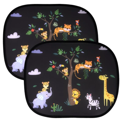 Protection, Heat Insulation, Static Cling | Sun shade - 4436-tiger-on-tree