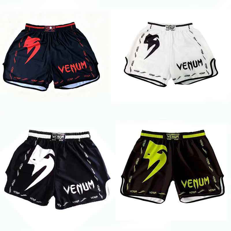 Boxing training suit UFC set men's boxing fight shorts Muay Thai fight shorts printed gym fight wear
