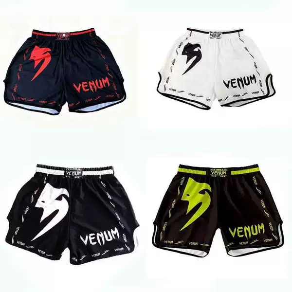 Boxing training suit UFC set men's boxing fight shorts Muay Thai fight shorts printed gym fight wear