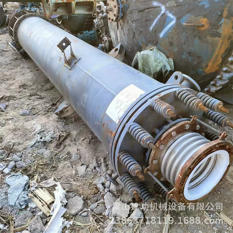 Подержанный теплообменник с трубкой колонны, графитовый конденсатор с круглым блочным отверстием, конденсатор с графеновой колонкой, втягивающий