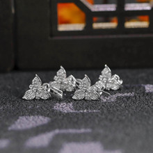 ͨ��S925����ƽ���ʯ��Ҷ���пۻ�����۵�׹���ֹ�diy��Ʒ���