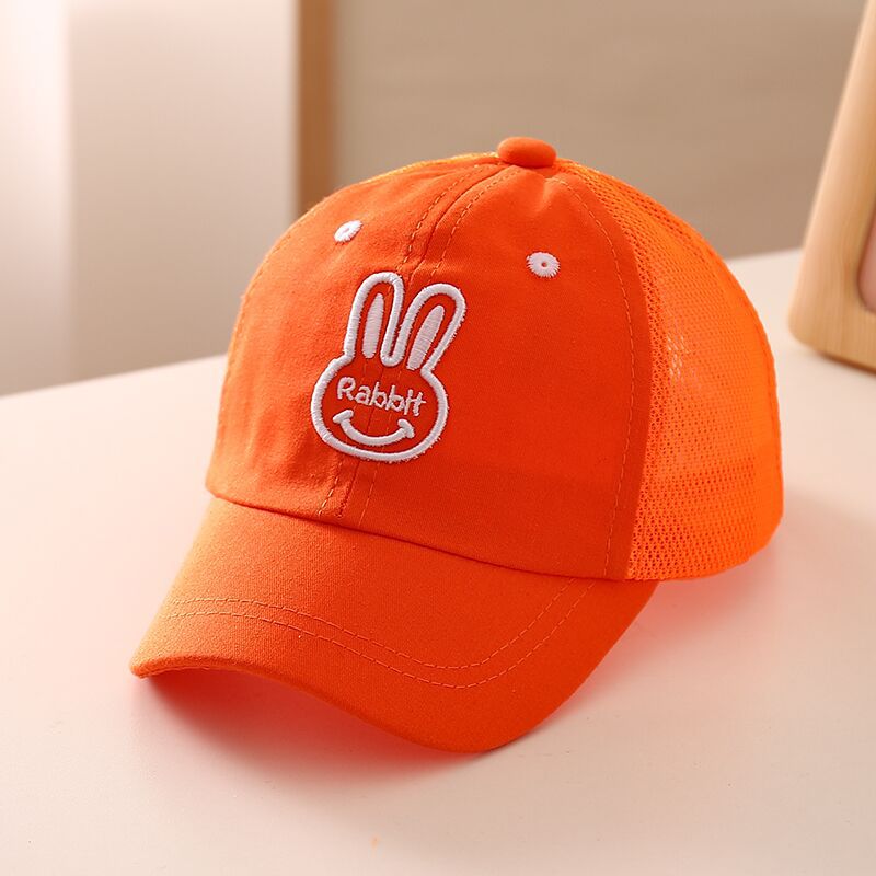 Children Unisex Cartoon Style Sweet Simple Style Rabbit Letter Embroidery Baseball Cap display picture 7