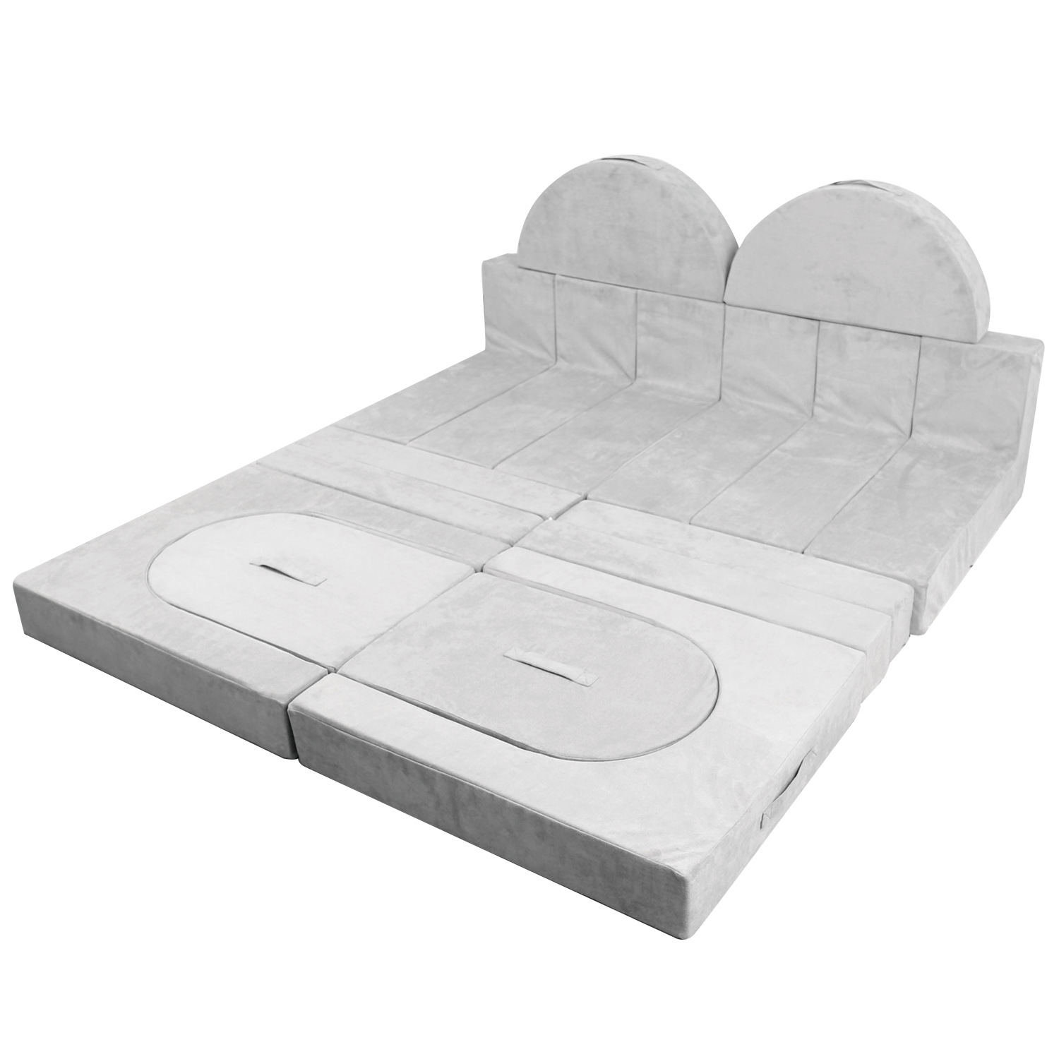 Sofá cama de explosión transfronteriza sofá retráctil multifuncional puzzle infantil DIY empalme sofá esponja personalizado