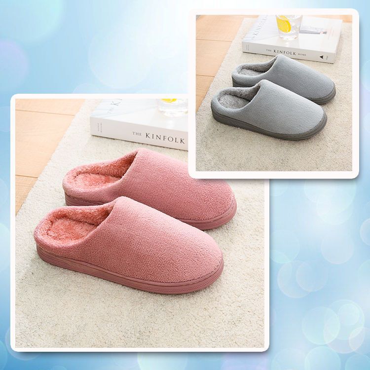 綿のスリッパを買って、女性の秋冬の家の室内の滑り止めの保温を買って、月子のカップルの毛のスリッパの男を厚くします。|undefined