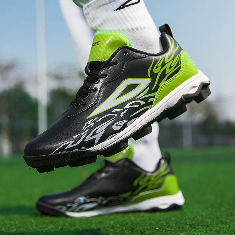 Новые бейсбольные кроссовки для мужчин, профессиональные американские спортивные бейсбольные, софтбольные, теннисные, регбийные, нескользящие шипы, обувь для тренировок и соревнований.