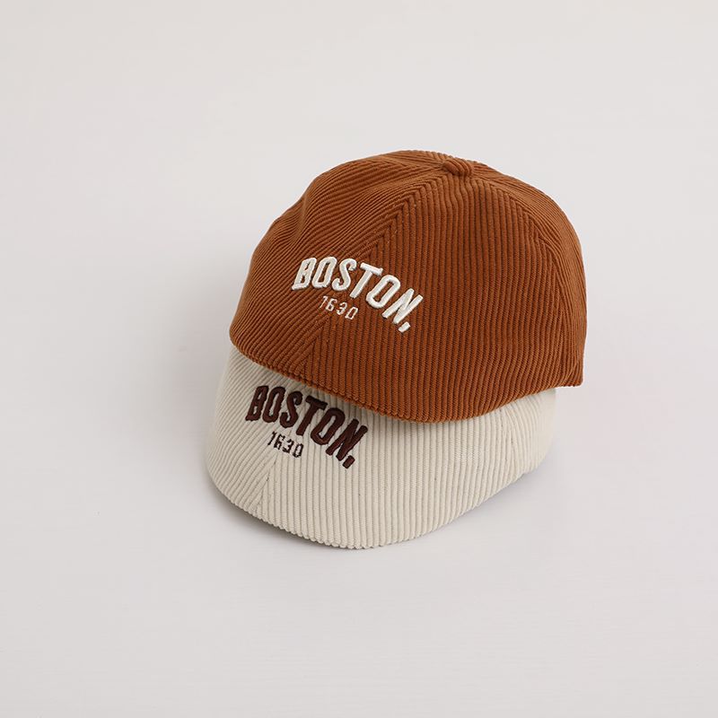 Sombreros infantiles primavera y otoño retrogrado ocio boina versátil bebé retro gorra de avance gorra de lengua de pato para niños y niñas image 3