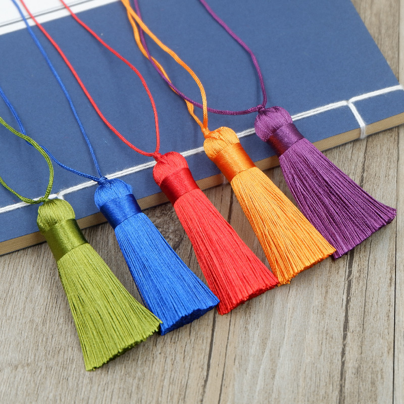 5 cm opening fringe handmade short fat Chinese knot fringe bead DIY handmade handpiece bodhi jewelry accessories